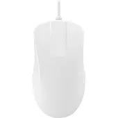Contour Design Active Key Medical ClassicClean medium - Standard Sized - mus - medicinsk, hygiejnisk design - vaskbar - højre- og venstrehåndet - laser - 2 knapper - kablet - USB - hvid