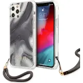 GUESS GUHCP12LKSMAGR iPhone 12 Pro Max 6,7" grå/grå hardcase Marble Collection