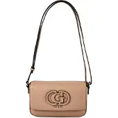 GUESS Skuldertaske 'Isola' beige