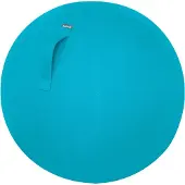 Leitz Ergo Cosy Active Sidde-stå balancestol 2-i-1 blå - højdejustering 46-79 cm