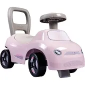 Smoby Auto 2i1 push-and-go bil, lyserød