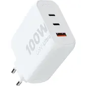 Xtorm 100W GaN2 Ultra Hjemmeoplader 2xUSB-C/USB-A White