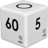 TFA-Dostmann TFA Cube Timer - Æggeur trådløs - hvid
