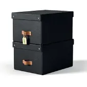 Leitz Puro Medium Opbevaringsboks 2 Enheder