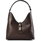 Furla Skuldertaske 'Goccia' mørkebrun