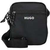 HUGO Crossbody-taske med kontrastlogo