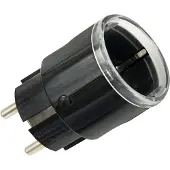 Shelly Plug PM Gen3 Black - WiFi 16A smartplug med effektmåler uden relæ