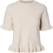 Pieces Pcsally Flæse Strikket Top