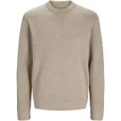 Jack & Jones Ensfarvet Striktrøje