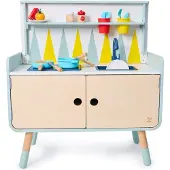 Hape 2-i-1 Legetøjskøkkenmøbler