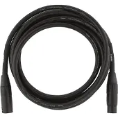 Fender Professionelt 10 Fod Langt Mikrofonkabel Sort