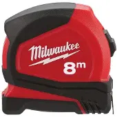 Milwaukee metrul/udtræksmålebånd PRO COMPACT 8 m /25 mm
