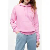 Tommy Hilfiger Sweatshirt 'Flag Embroidery Drawstring' lys pink