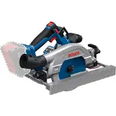 Bosch cordless portable circular saw GKS 18V-57-2 GX Professional solo, 18Volt (blue/black, without battery and charger) - SOLO
