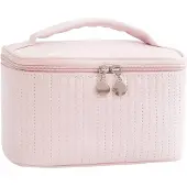 INF Bærbar vandtæt makeuptaske Pink