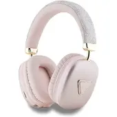 GUESS 4G Bluetooth-hovedtelefoner med trekantlogo - Pink