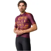 Castelli Stratus Logo Kortærmet Trøje