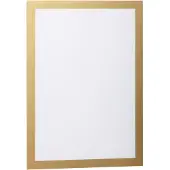Durable DURAFRAME - Dokumentholder - overflademonteret - for A4 - magnetisk - dobbeltsidet - guld (pakke med 2)
