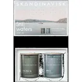 Skandinavisk Still Waters FJORD & ØY Stearinlyssæt 1 stk.