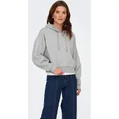 ONLY Sweatshirt 'ONLSweat' grå-meleret