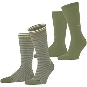 Burlington Everyday 2-Pack Striber Grøn måle