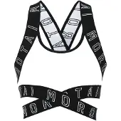 MOROTAI Sports-BH sort / hvid