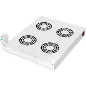 Digitus DN-19 FAN-4-HO - Bakke til blæser i rack - med 4 køleblæsere - grå - 19