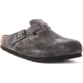 Birkenstock Boston Suede Leather Træsko