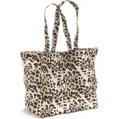 LASCANA Shopper beige / mørkeblå / hvid