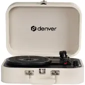 Denver VPL-130 - Pladespiller - transportabel - hvid