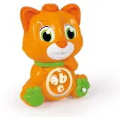 Clementoni , Kūdikiams, Interaktyvus žaislas, Katė, Oranžinis, Unisex, 10 - 36 mėnesių