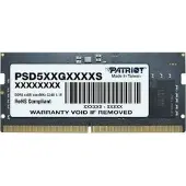 Patriot Memory Patriot Signature Line - DDR5 - modul - 16 GB - SO DIMM 262-PIN - 5600 MT/s / PC5-44800 - CL46 - 1.1 V - ikke bufferet - on-die ECC