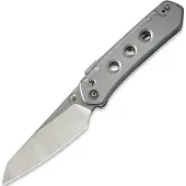 CIVIVI Vision FG, Polished Clear Lexan, Satin/Stonewash