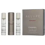 Chanel Allure Homme Sport Eau Extreme Giftset 60 ml Travel Spray Edp Spray 20ml/2x Refill Edp 20ml - Twist and Spray