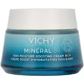 VICHY Minéral 89 100h Moisture Boosting Cream Rich Fragrance Free 50 ml
