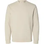 Selected Sweatshirt 'SLMTOM' beige