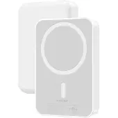 Dudao K26 10000mAh 20W USB-A / USB-C / MagSafe - White - 10000 mAh