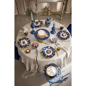 Pip studio Set/2 Bowls Dot Navy 15cm