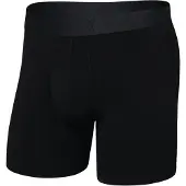 Saxx - Vandretøj - Droptemp Cooling Cotton BB Fly Black til UnisexBomuld - Størrelse XL - Sort