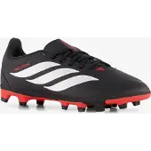 Adidas Predator Club FxG Immortal DNA - Sort/Hvid/Rød Børn, størrelse 34