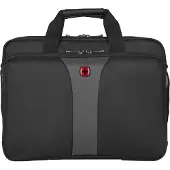 Wenger Legacy 16 – 16-tommer laptop-taske med dobbelt sidepanel – sort