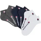 Champion Sokker navy / antracit / knaldrød / hvid
