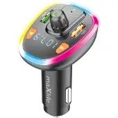 MaXlife MXFT-04 Bluetooth FM-sender / billader - sort
