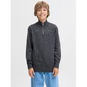JACK&JONES JUNIOR Striktrøje Med Kvart Lynlås Boys