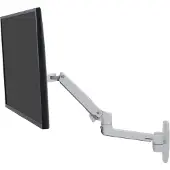 Ergotron LX - Monteringssæt (monitorarm) - for LCD display - aluminium - hvid - skærmstørrelse: op til 34 - vægmonterbar