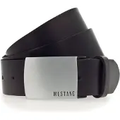 Mustang Bælte sort / sølv