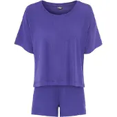 LASCANA Shorty violetblå