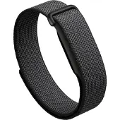 Google Fitbit Air - Aktivitetssporer med bånd - tekstil - obsidian - håndledsstørrelse: 130-210 mm - Bluetooth - 5.2 g - matte black buckle