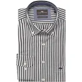 FYNCH-HATTON Skjorte navy / hvid