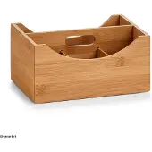 Zeller opbevaringsboks natur 25,0 x 18,0 x 12,0 cm (13336)